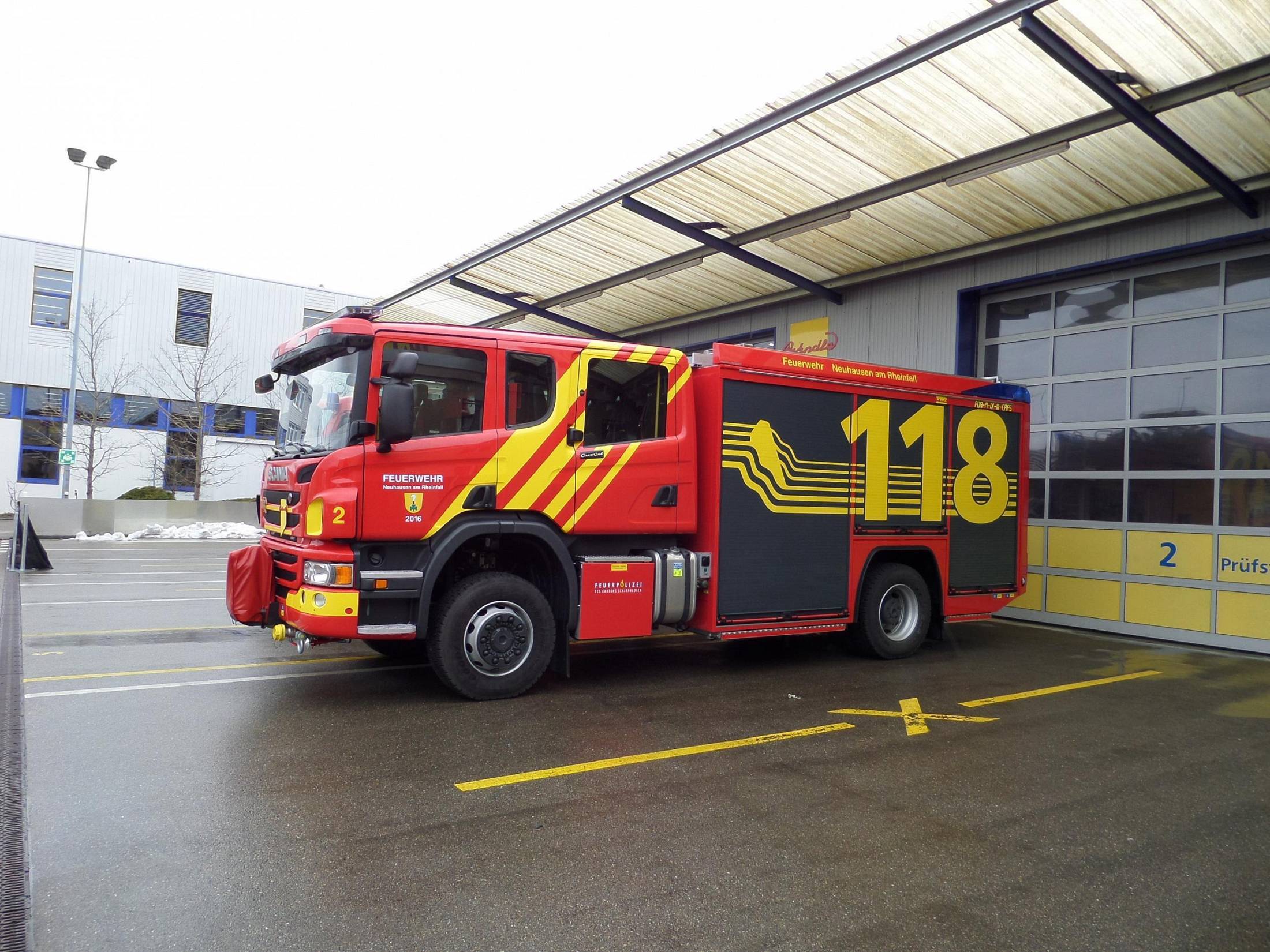 Feuerwehr Neuhausen Am Rheinfall SH | Brändle Feuerwehrfahrzeuge