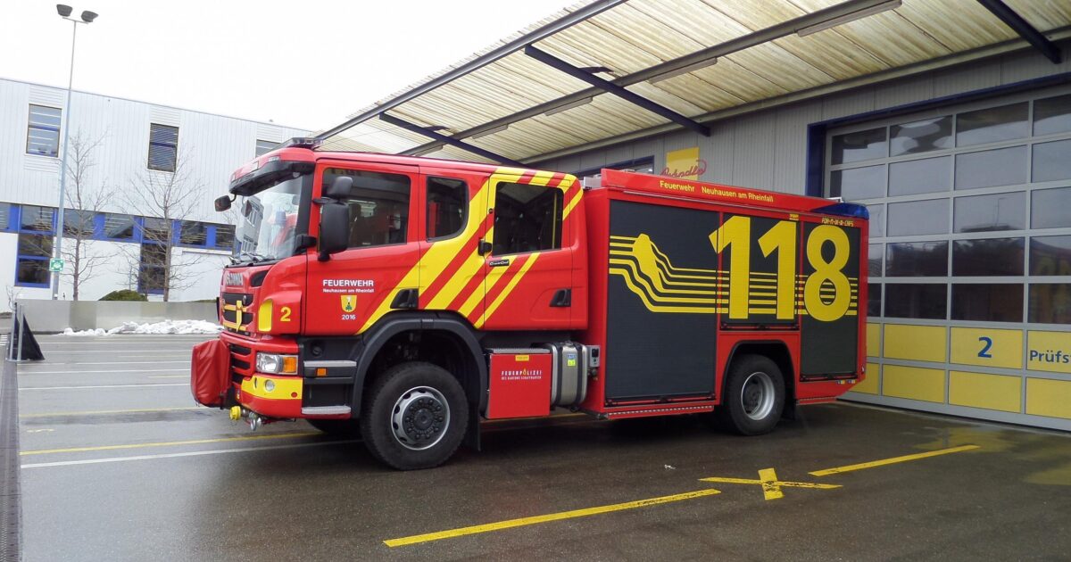 Feuerwehr Neuhausen Am Rheinfall SH | Brändle Feuerwehrfahrzeuge